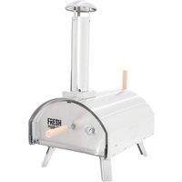 Monstershop Fresh Grills Premium Outdoor Pizza Oven in Silver