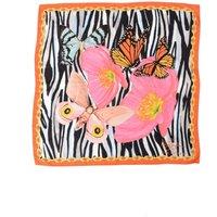 Dee Ocleppo Women's Dee X Ashley Longshore Red Zebra Silk Scarf