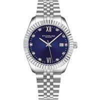 STHRLING Original Women's Gamine Classic 36mm Quartz 4024 Watch in Dark Navy