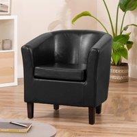 Meriden Vegan Leather Tub Chair