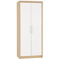 Seconique Seville 2 Door Wardrobe in White