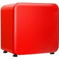 Costway Countertop Compact Refrigerator Single Door Mini Fridge in Red