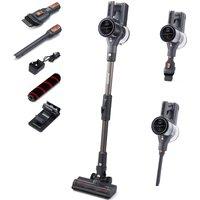 Geepas Cordless Vacuum Cleaner 29.6V Bendable Wand 55 Min Runtime LED Display in Black