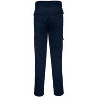 Portwest Men's Combat Workwear Trousers in Navy | Size: 32L