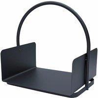 JVL Conway Black Log Holder - Black