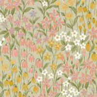 World of Wallpaper Bluebell Wood Wallpaper in Green