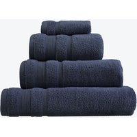Allure Bath Fashions Luxury Zero Twist Egyptian Cotton Towels in Navy | Size: Bath Sheet
