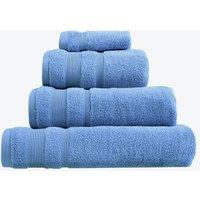 Allure Bath Fashions Luxury Zero Twist Egyptian Cotton Towels in Blue | Size: Bath Sheet