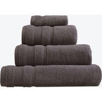 Allure Bath Fashions Luxury Zero Twist Egyptian Cotton Towels in Charcoal | Size: Bath Sheet