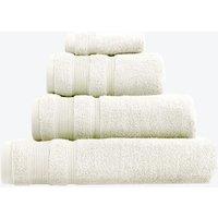 Allure Bath Fashions Luxury Zero Twist Egyptian Cotton Towels in Cream | Size: Bath Sheet