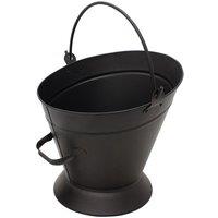 JVL Cheviot Waterloo Coal Bucket - Black