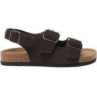 EverAu Australia Women's Flame Leather Sandals in Chocolate | Size: 4