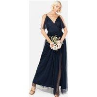 Anaya with Love Women's Recycled Cami Maxi Dress in Navy | Size: 16
