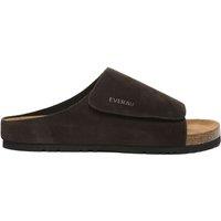 EverAu Australia Women's Jacky Leather Sandals in Chocolate | Size: 4