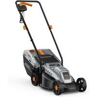 VonHaus 1200W Corded Lawnmower in Black