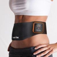 Bodi-Tek Ab & Back Muscle Strengthener with heat in Black