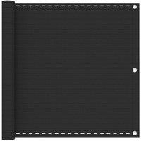 Berkfield Home Balcony Screen HDPE 90x400 cm Anthracite in Black