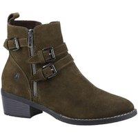 Hush Puppies Women's 'Jenna' Ankle Boots in Khaki | Size: 5