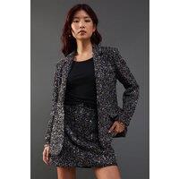 Premium Sequin Boucle Blazer