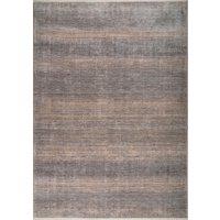 London Rug Company Jodie Luxury Abstract Low Pile Rug in Brown | Size: 240 cm x 340 cm