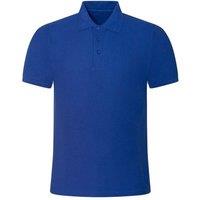 PRO RTX Men's Premium Polo Shirt in Blue | Size: 3XL