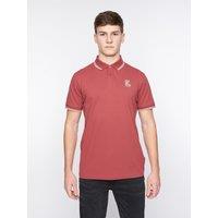Duck&Cover Men's Sameer Polo in Red | Size: Medium