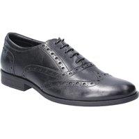 Hush Puppies Men's 'Oaken Brogue' Leather Lace Shoes in Black | Size: 6