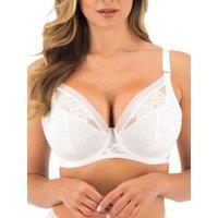 Fantasie Women's Fusion Lace Plunge Bra in White | Size: 36E