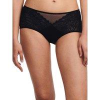 Chantelle Women's Easy Feel Floral Touch Covering Shorty in Black | Size: 10