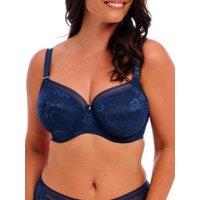 Fantasie Women's Fusion Lace Side Support Bra in Blue | Size: 32DD