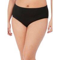 Elomi Women's Smooth Full Brief in Black | Size: 12-14
