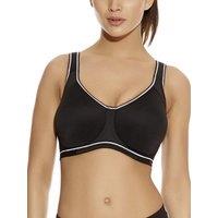Freya Women's Active Sonic Moulded J-Hook Sports Bra in Black | Size: 36H