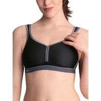 Anita Women's Dynamix Star Sports Bra in Black | Size: 38G
