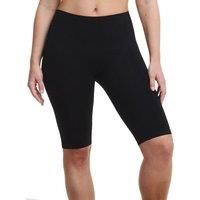 Chantelle Women's Smooth Comfort Sculpting Long Shorts in Black | Size: 14