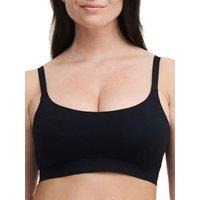 Chantelle Women's Smooth Comfort Wirefree Support Bra in Black | Size: 10