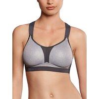 Anita Women's Dynamix Star Sports Bra in Grey | Size: 32A