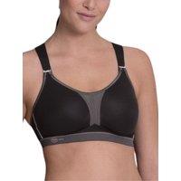 Anita Women's Dynamix Star Sports Bra in Black | Size: 40D