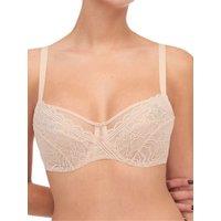 Chantelle Women's Easy Feel Floral Touch Full Cup Bra in Nude | Size: 42E