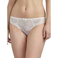 Aubade Women's Danse Des Sens Italian Brief in White | Size: 18