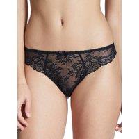 Aubade Women's Danse Des Sens Italian Brief in Black | Size: 18