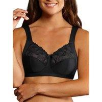 Anita Women's Lucia Comfort Bra in Black | Size: 40F