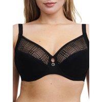 Chantelle Women's Intrigue Full Cup Bra in Black | Size: 46D