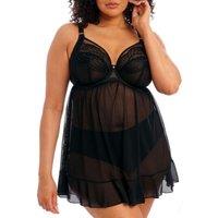 Elomi Women's Priya Underwired Babydoll in Black | Size: 34GG