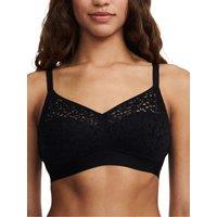 Chantelle Women's Easy Feel Norah Wirefree Support Bra in Black | Size: 32FF