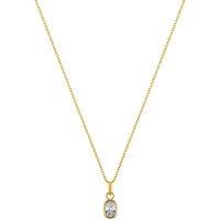 LaBante London Women's Enigma Gold Plated Sterling Silver Necklace