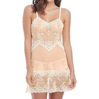 Wacoal Women's Embrace Lace Chemise in Beige | Size: 14