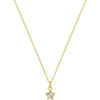 LaBante London Women's Divine Star Gold Plated Sterling Silver Necklace
