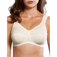 Anita Women's Jana Comfort Cotton Soft Bra in White | Size: 46D