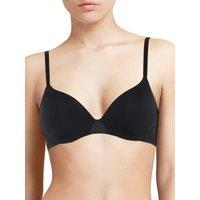 Chantelle Women's Essentiall Covering T-Shirt Bra in Black | Size: 38B