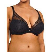 Chantelle Women's Festivite Plunge T-Shirt Bra in Black | Size: 32E